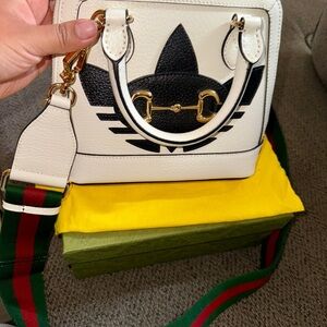 Gucci x adidas horsebit 1955